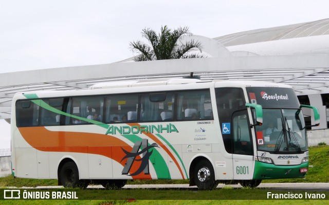 Empresa de Transportes Andorinha 6001 na cidade de Marília, São Paulo, Brasil, por Francisco Ivano. Número da foto: #9679958.