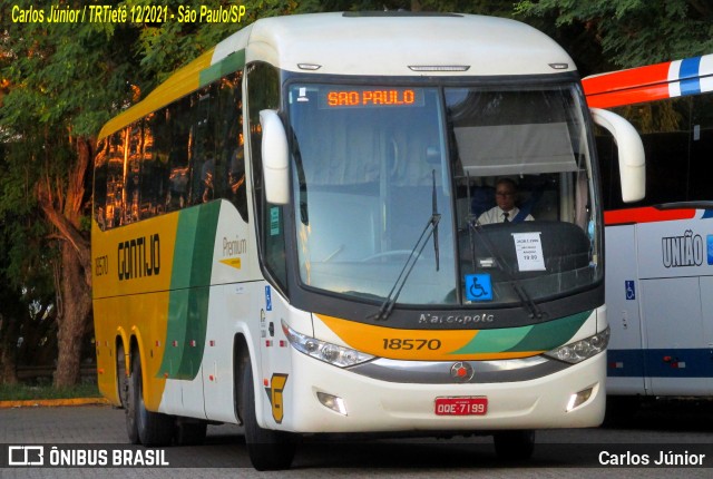 Empresa Gontijo de Transportes 18570 na cidade de São Paulo, São Paulo, Brasil, por Carlos Júnior. Número da foto: #9680060.