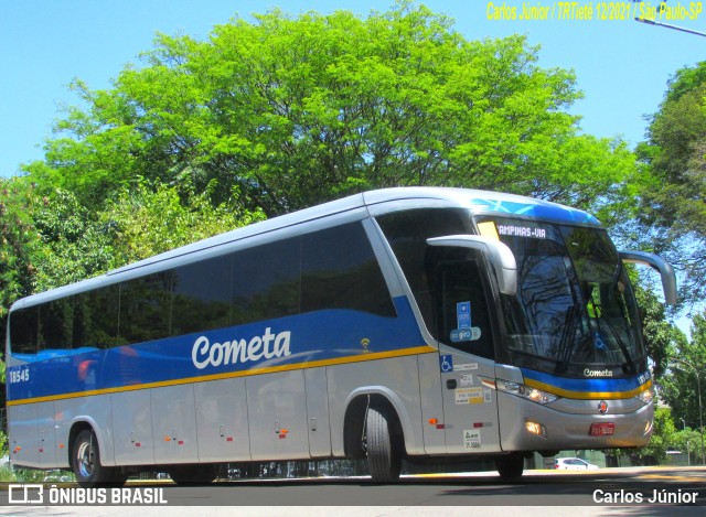 Viação Cometa 18545 na cidade de São Paulo, São Paulo, Brasil, por Carlos Júnior. Número da foto: #9679569.
