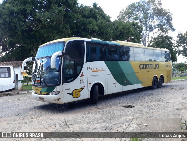 Empresa Gontijo de Transportes 14995 na cidade de Ituberá, Bahia, Brasil, por Lucas Anjos. ID da foto: 9678939.