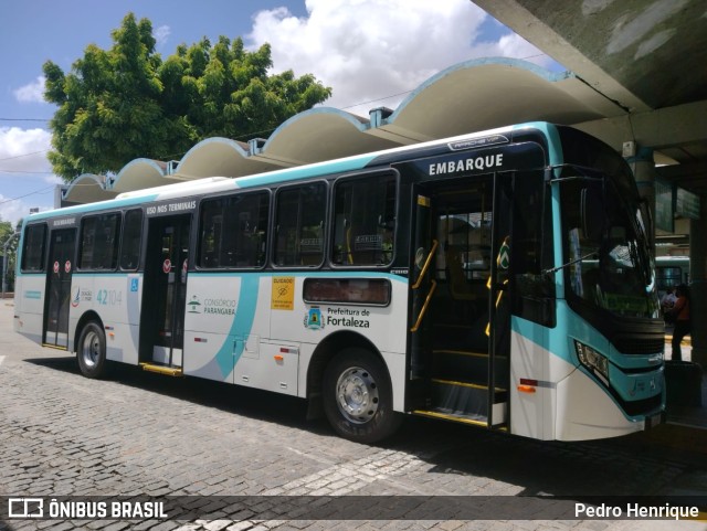 Auto Viação Dragão do Mar 42104 na cidade de Fortaleza, Ceará, Brasil, por Pedro Henrique. Número da foto: #9681917.