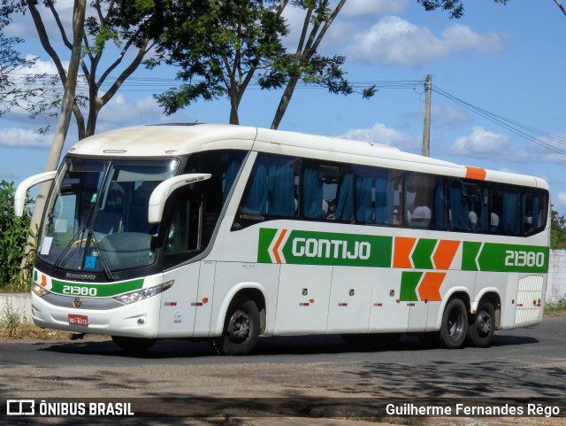 Empresa Gontijo de Transportes 21380 na cidade de Teresina, Piauí, Brasil, por Guilherme Fernandes Rêgo. Número da foto: #9680683.