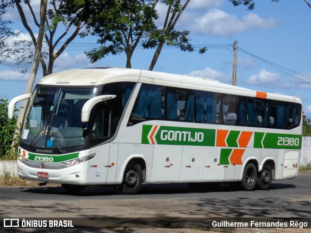 Empresa Gontijo de Transportes 21380 na cidade de Teresina, Piauí, Brasil, por Guilherme Fernandes Rêgo. ID da foto: 9680683.