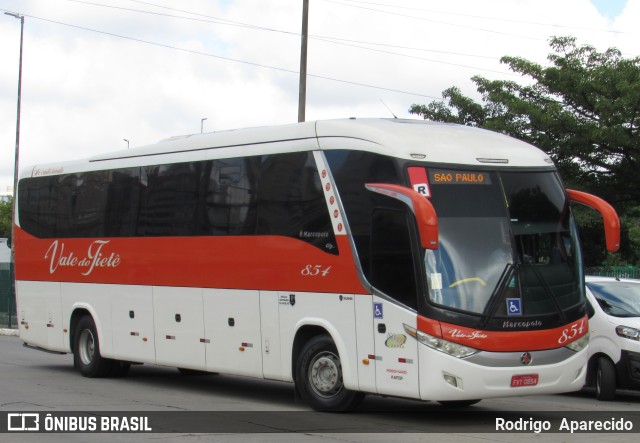 Viação Vale do Tietê 854 na cidade de São Paulo, São Paulo, Brasil, por Rodrigo  Aparecido. ID da foto: 9678837.