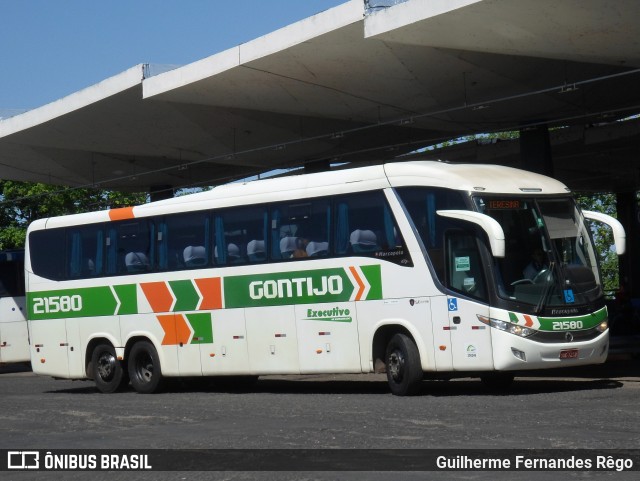 Empresa Gontijo de Transportes 21580 na cidade de Teresina, Piauí, Brasil, por Guilherme Fernandes Rêgo. ID da foto: 9680713.