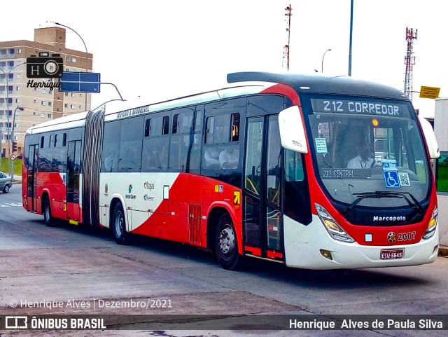 Itajaí Transportes Coletivos 2007 na cidade de Campinas, São Paulo, Brasil, por Henrique Alves de Paula Silva. Número da foto: #9679752.