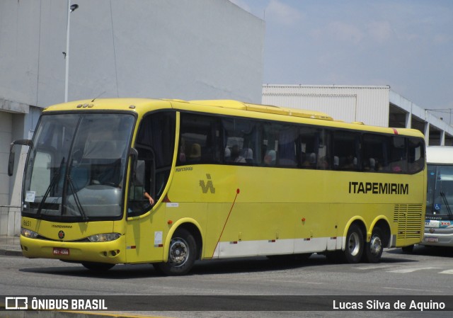 Viação Itapemirim 8651 na cidade de Rio de Janeiro, Rio de Janeiro, Brasil, por Lucas Silva de Aquino. Número da foto: #9679851.