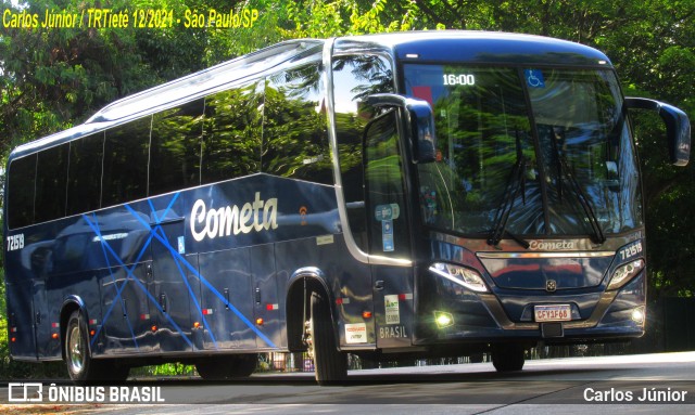 Viação Cometa 721519 na cidade de São Paulo, São Paulo, Brasil, por Carlos Júnior. Número da foto: #9680004.