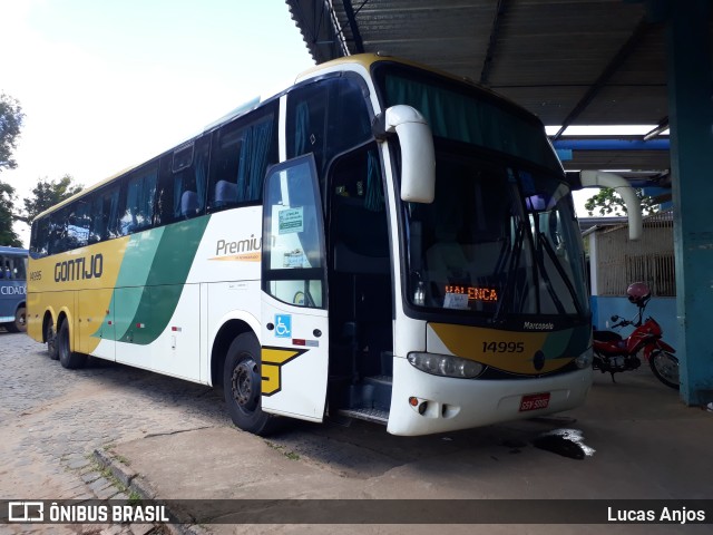 Empresa Gontijo de Transportes 14995 na cidade de Ituberá, Bahia, Brasil, por Lucas Anjos. ID da foto: 9678867.