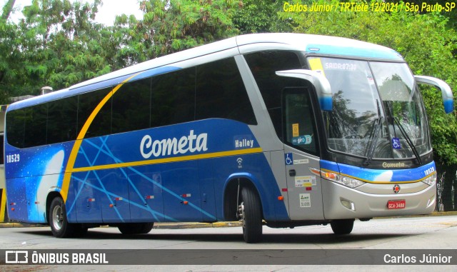 Viação Cometa 18529 na cidade de São Paulo, São Paulo, Brasil, por Carlos Júnior. Número da foto: #9679388.