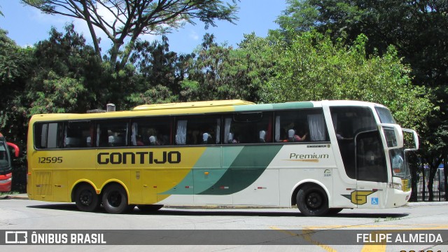 Empresa Gontijo de Transportes 12595 na cidade de São Paulo, São Paulo, Brasil, por FELIPE ALMEIDA. ID da foto: 9681033.