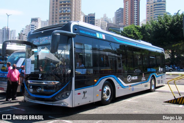 Higer AZURE A12 BR na cidade de São Paulo, São Paulo, Brasil, por Diego Lip. Número da foto: #9679818.