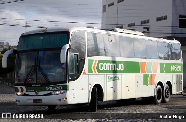 Empresa Gontijo de Transportes 14620 na cidade de Caruaru, Pernambuco, Brasil, por Victor Hugo. Número da foto: #9681407.