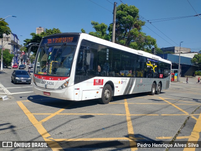 Next Mobilidade - ABC Sistema de Transporte 5434 na cidade de São Paulo, São Paulo, Brasil, por Pedro Henrique Alves Silva. ID da foto: 9681783.