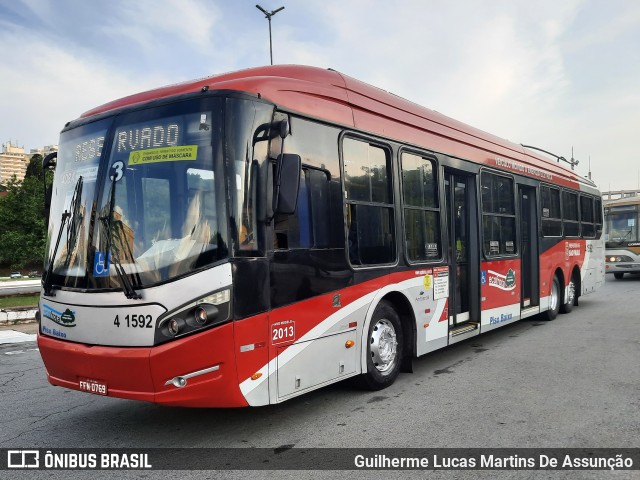 Himalaia Transportes > Ambiental Transportes Urbanos 4 1592 na cidade de São Paulo, São Paulo, Brasil, por Guilherme Lucas Martins De Assunção. ID da foto: 9678725.