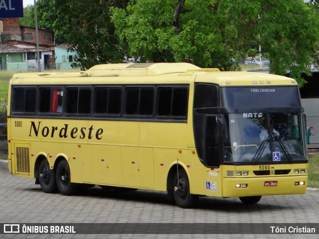 Viação Nordeste 5080 na cidade de João Pessoa, Paraíba, Brasil, por Tôni Cristian. Número da foto: #9679965.