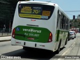 Viação Vera Cruz RJ 205.007 na cidade de Rio de Janeiro, Rio de Janeiro, Brasil, por Marcos Vinícios. ID da foto: :id.