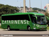 Auto Viação Catarinense 3419 na cidade de Florianópolis, Santa Catarina, Brasil, por João Victor. ID da foto: :id.