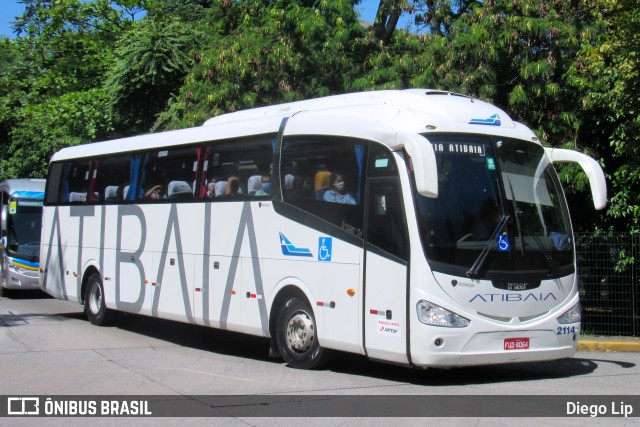 Viação Atibaia São Paulo 2114 na cidade de São Paulo, São Paulo, Brasil, por Diego Lip. ID da foto: 9685093.