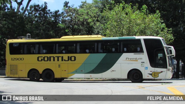 Empresa Gontijo de Transportes 12900 na cidade de São Paulo, São Paulo, Brasil, por FELIPE ALMEIDA. Número da foto: #9683004.
