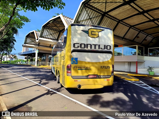 Empresa Gontijo de Transportes 17125 na cidade de Franca, São Paulo, Brasil, por Paulo Vitor De Azevedo. Número da foto: #9683095.
