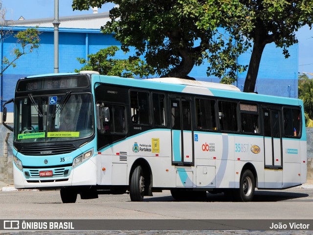 Rota Sol > Vega Transporte Urbano 35857 na cidade de Fortaleza, Ceará, Brasil, por João Victor. ID da foto: 9683440.