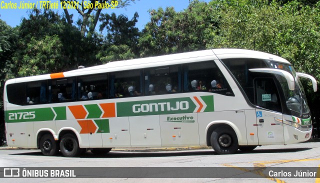 Empresa Gontijo de Transportes 21725 na cidade de São Paulo, São Paulo, Brasil, por Carlos Júnior. ID da foto: 9683897.