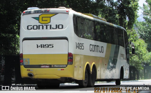 Empresa Gontijo de Transportes 14195 na cidade de São Paulo, São Paulo, Brasil, por FELIPE ALMEIDA. ID da foto: 9682945.