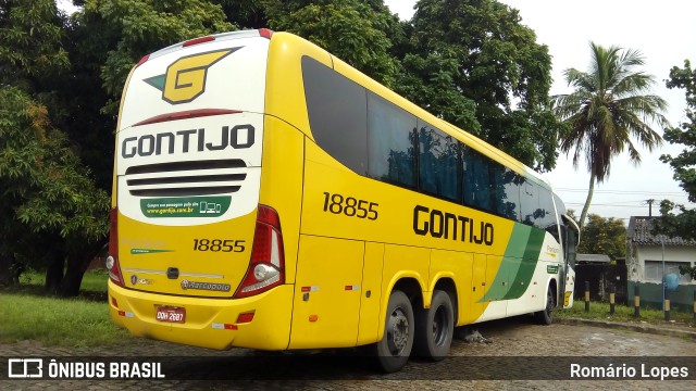 Empresa Gontijo de Transportes 18855 na cidade de Natal, Rio Grande do Norte, Brasil, por Romário Lopes. ID da foto: 9685320.