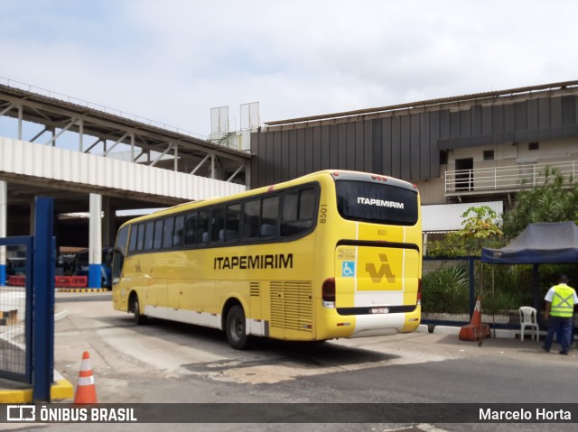 Viação Itapemirim 8501 na cidade de Rio de Janeiro, Rio de Janeiro, Brasil, por Marcelo Horta. ID da foto: 9682391.