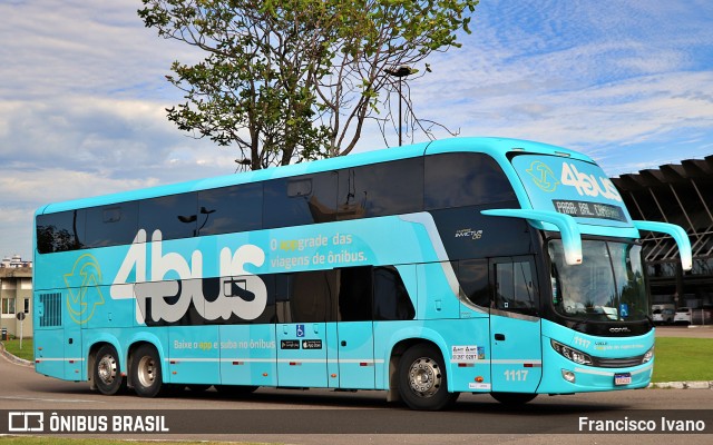 4bus - Cooperativa de Transporte Rodoviário de Passageiros Serviços e Tecnologia - Buscoop 1117 na cidade de Florianópolis, Santa Catarina, Brasil, por Francisco Ivano. Número da foto: #9684033.