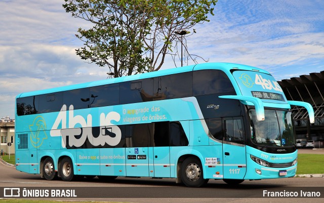 4bus - Cooperativa de Transporte Rodoviário de Passageiros Serviços e Tecnologia - Buscoop 1117 na cidade de Florianópolis, Santa Catarina, Brasil, por Francisco Ivano. ID da foto: 9684033.