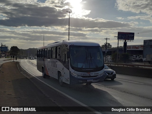 VMG - Viação Minas Gerais 2100 na cidade de Betim, Minas Gerais, Brasil, por Douglas Célio Brandao. Número da foto: #9684602.
