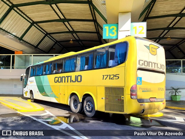 Empresa Gontijo de Transportes 17125 na cidade de Franca, São Paulo, Brasil, por Paulo Vitor De Azevedo. Número da foto: #9683099.