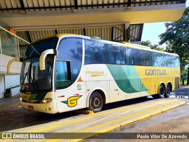 Empresa Gontijo de Transportes 17125 na cidade de Franca, São Paulo, Brasil, por Paulo Vitor De Azevedo. ID da foto: 9683112.