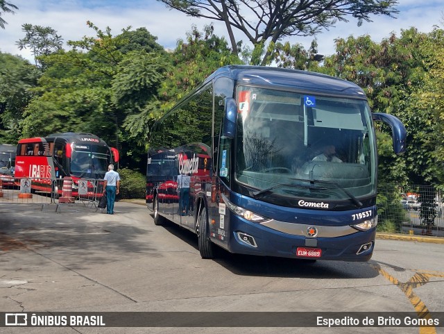 Viação Cometa 719537 na cidade de São Paulo, São Paulo, Brasil, por Espedito de Brito Gomes. ID da foto: 9684943.