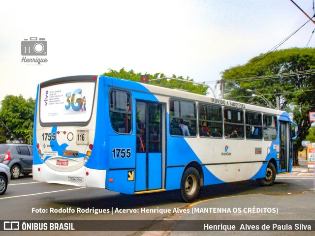 VB Transportes e Turismo 1755 na cidade de Campinas, São Paulo, Brasil, por Henrique Alves de Paula Silva. ID da foto: 9685089.