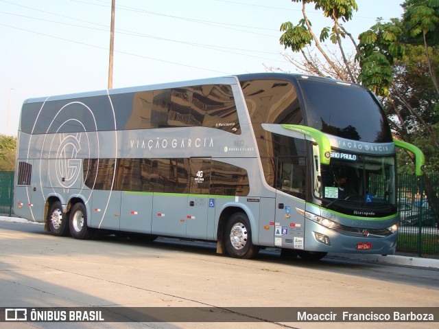 Viação Garcia 8633 na cidade de São Paulo, São Paulo, Brasil, por Moaccir  Francisco Barboza. ID da foto: 9684652.