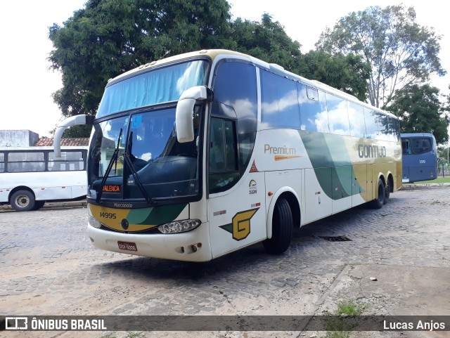 Empresa Gontijo de Transportes 14995 na cidade de Ituberá, Bahia, Brasil, por Lucas Anjos. ID da foto: 9681978.