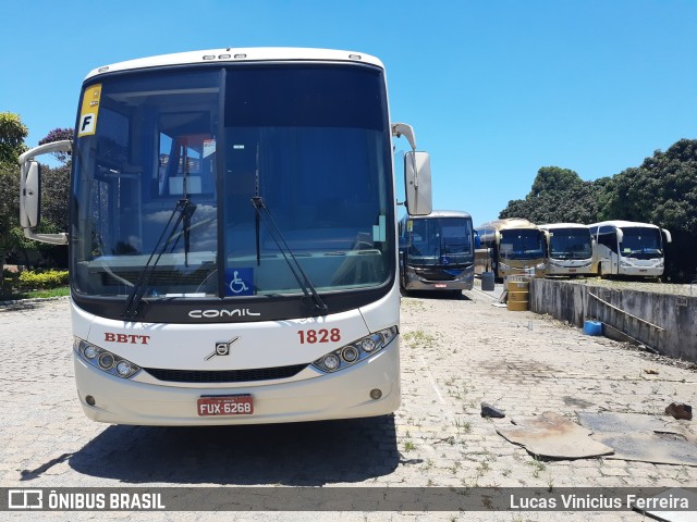 BBTT - Benfica Barueri Transporte e Turismo 1828 na cidade de Sorocaba, São Paulo, Brasil, por Lucas Vinicius Ferreira. ID da foto: 9682369.