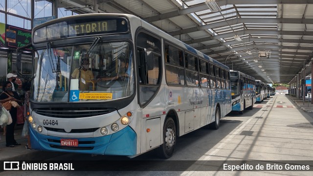 Viação Nossa Cidade 00484 na cidade de Franco da Rocha, São Paulo, Brasil, por Espedito de Brito Gomes. Número da foto: #9684884.
