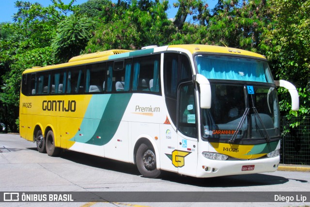 Empresa Gontijo de Transportes 14025 na cidade de São Paulo, São Paulo, Brasil, por Diego Lip. ID da foto: 9684636.