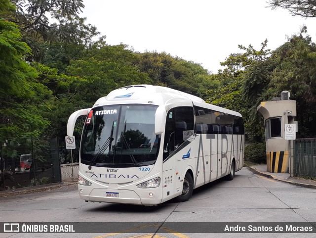 Viação Atibaia São Paulo 1020 na cidade de São Paulo, São Paulo, Brasil, por Andre Santos de Moraes. ID da foto: 9685302.