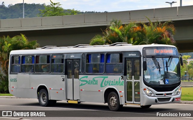 RST - Rodoviária Santa Terezinha 6155 na cidade de Florianópolis, Santa Catarina, Brasil, por Francisco Ivano. ID da foto: 9684054.