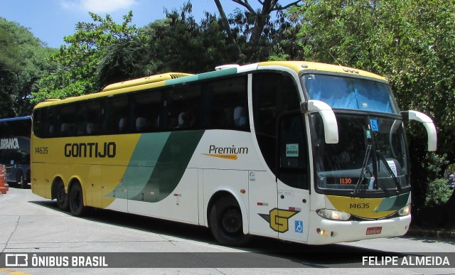 Empresa Gontijo de Transportes 14635 na cidade de São Paulo, São Paulo, Brasil, por FELIPE ALMEIDA. Número da foto: #9682897.