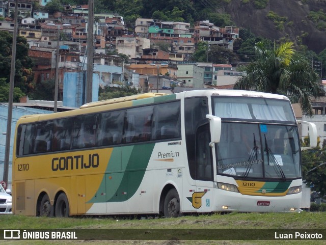 Empresa Gontijo de Transportes 12110 na cidade de Vitória, Espírito Santo, Brasil, por Luan Peixoto. ID da foto: 9682523.