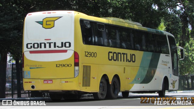 Empresa Gontijo de Transportes 12900 na cidade de São Paulo, São Paulo, Brasil, por FELIPE ALMEIDA. Número da foto: #9683007.