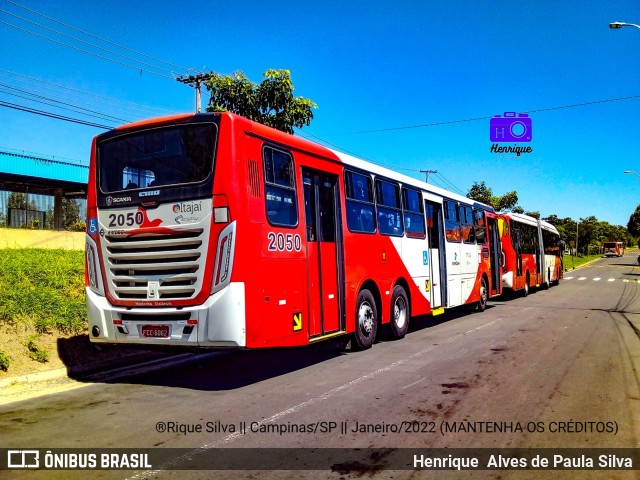 Itajaí Transportes Coletivos 2050 na cidade de Campinas, São Paulo, Brasil, por Henrique Alves de Paula Silva. ID da foto: 9686986.