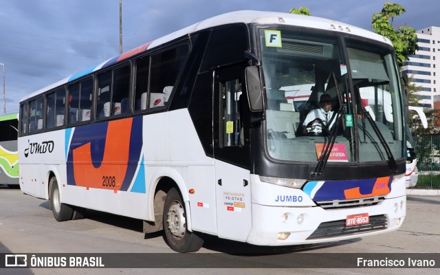 Jumbo Turismo 2008 na cidade de São Paulo, São Paulo, Brasil, por Francisco Ivano. ID da foto: 9686323.