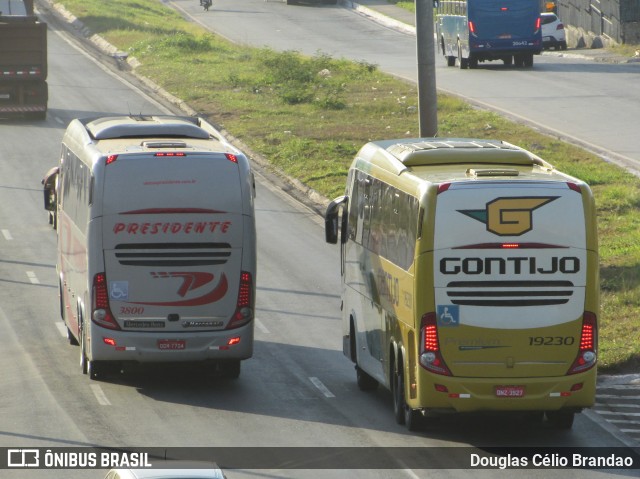 Empresa Gontijo de Transportes 19230 na cidade de Belo Horizonte, Minas Gerais, Brasil, por Douglas Célio Brandao. Número da foto: #9688401.